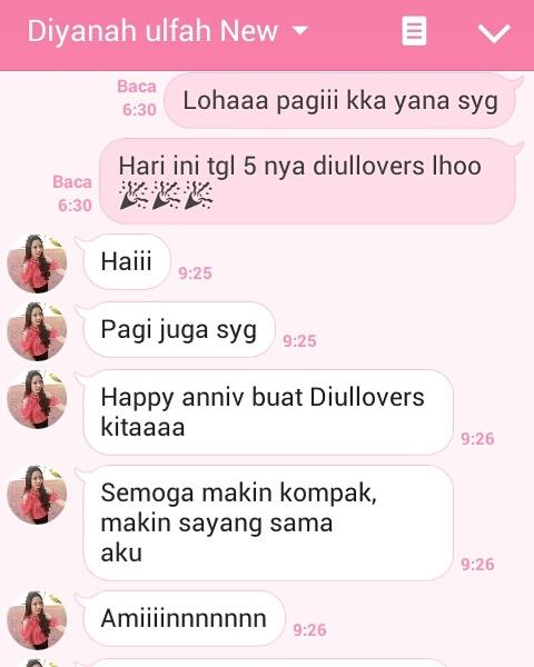 Ini pesen kka yana buat kita para #diullovers ,,, kompak terus yaaaa kitaa 😘😘😘
Cc: <a href="/Diyanahdiul/">Diyanah Ulfah</a>