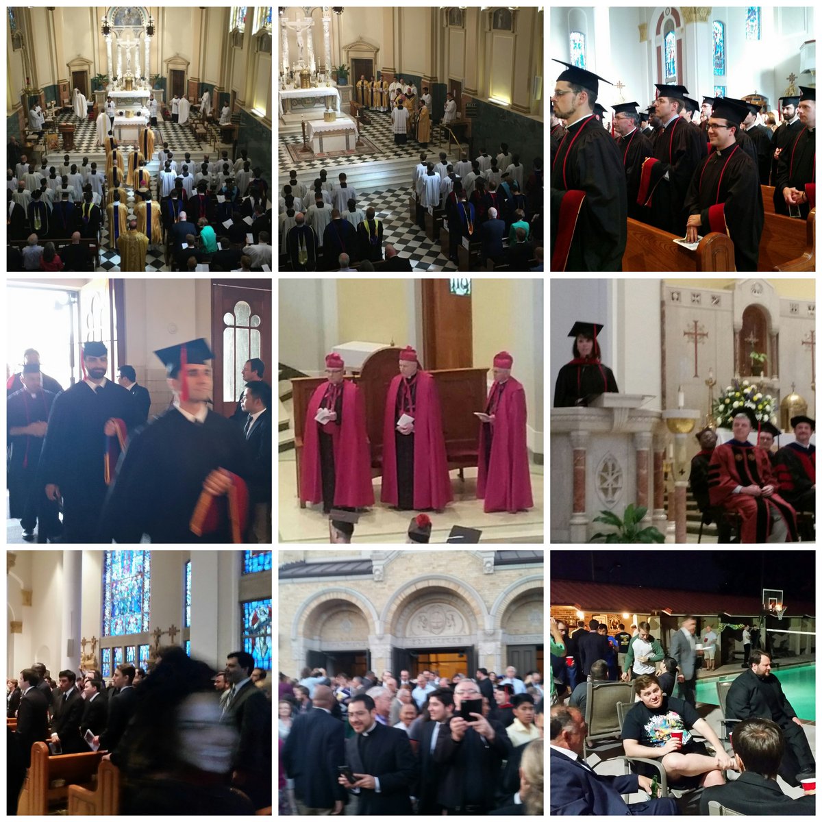 NDS_NOLA's tweet photo. @nds_nola #NDSliturgy #graduation #semgrads #weloveourdeacons #semlife #semparty #endofyear #thestrifeisover https://t.co/KJN2xnMWH0
