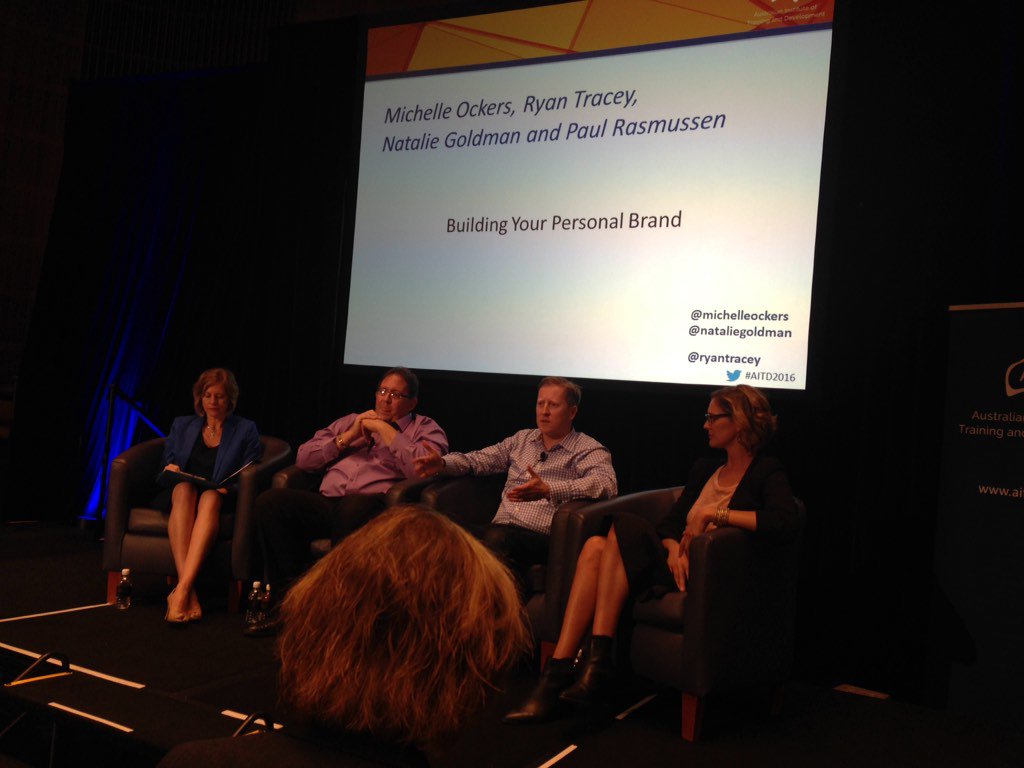 Learning at #AITD2016! On Personal Brand <a href="/NatalieGoldman/">Natalie Goldman</a> - Language is a window to who you are!