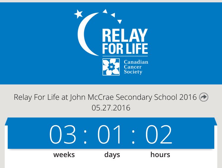 Relay for Life JMSS tweet media