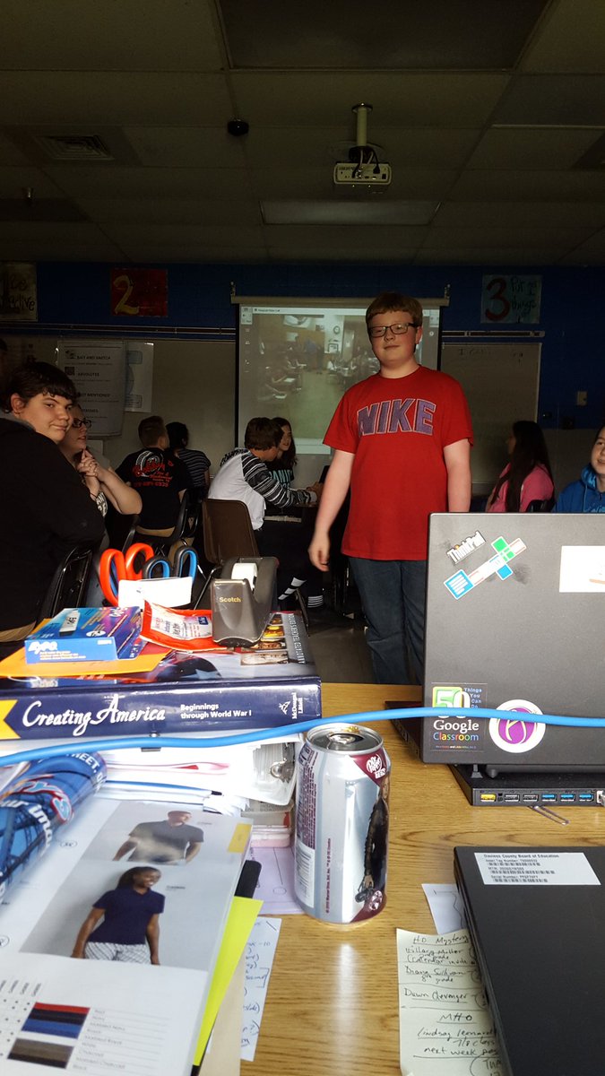 dcmsalln's tweet photo. Mystery Hangout in Arnold/Hoffmans 8th grade Social Studies class! The class was from Ontario! @dcmshistory @ruck92 https://t.co/yPSQzsm8gu