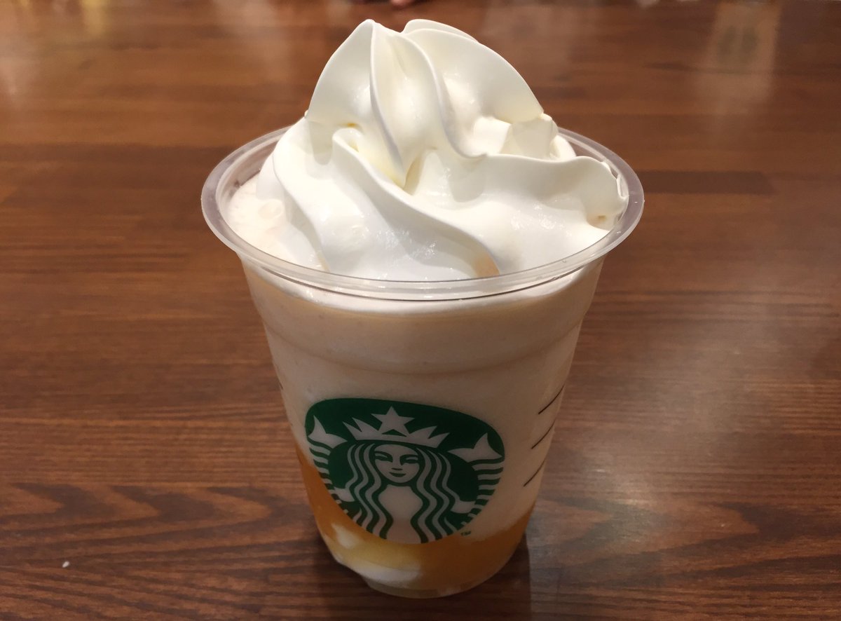 スタバのカンタロープメロン＆クリームフラペチーノ最高！！