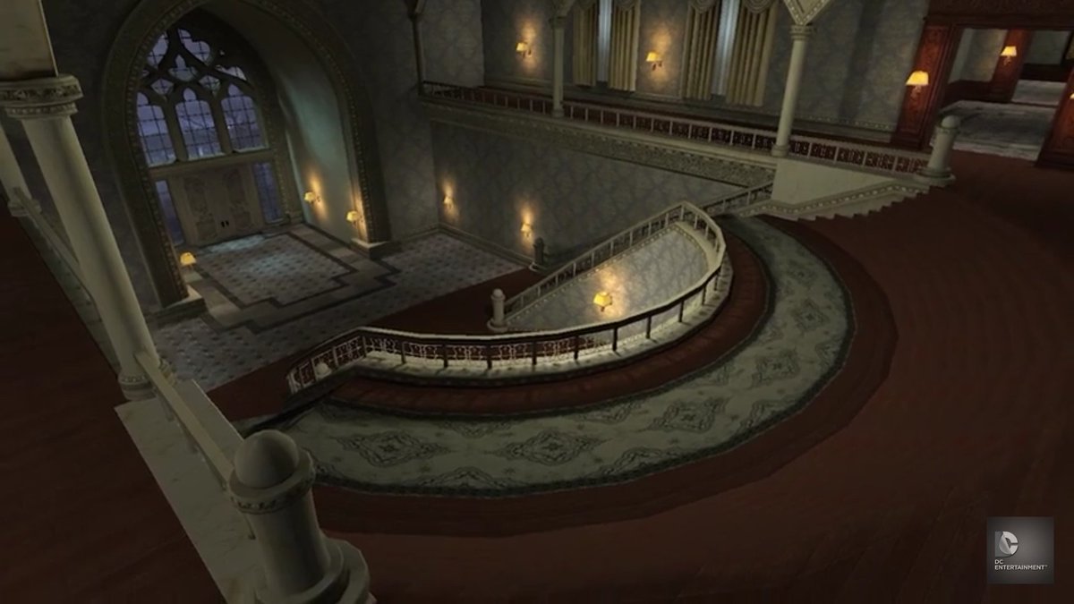 Luxury wayne manor floor plans The Dig Brat On Twitter First Look Wayne Manor In Dcuo It Looks Awesome Hope We Get To See Alfred Maybe As A Boss For Villains