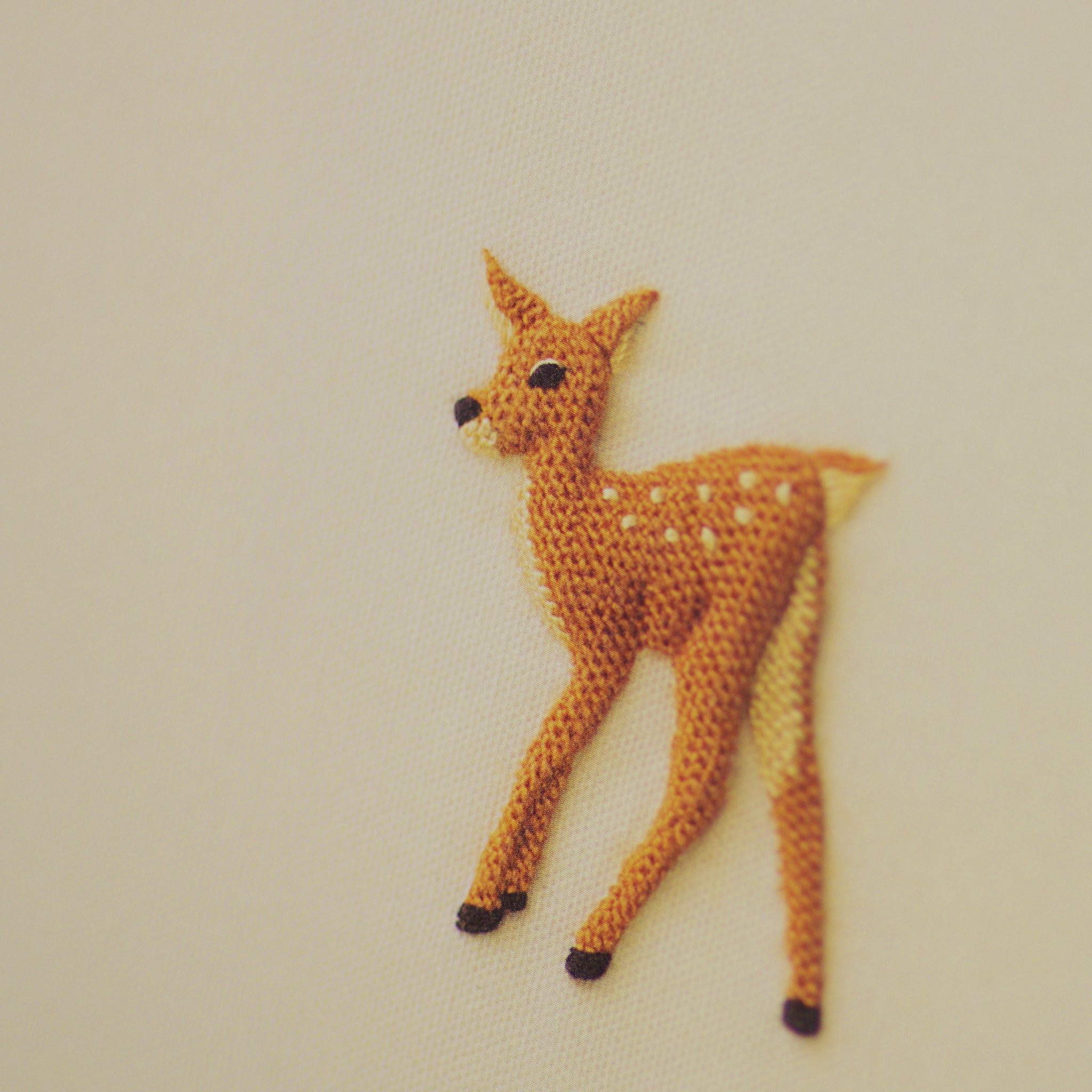 鹿とキノコと鳥 キャラクター刺繍は最後です 海外注文 www.onbit.mx
