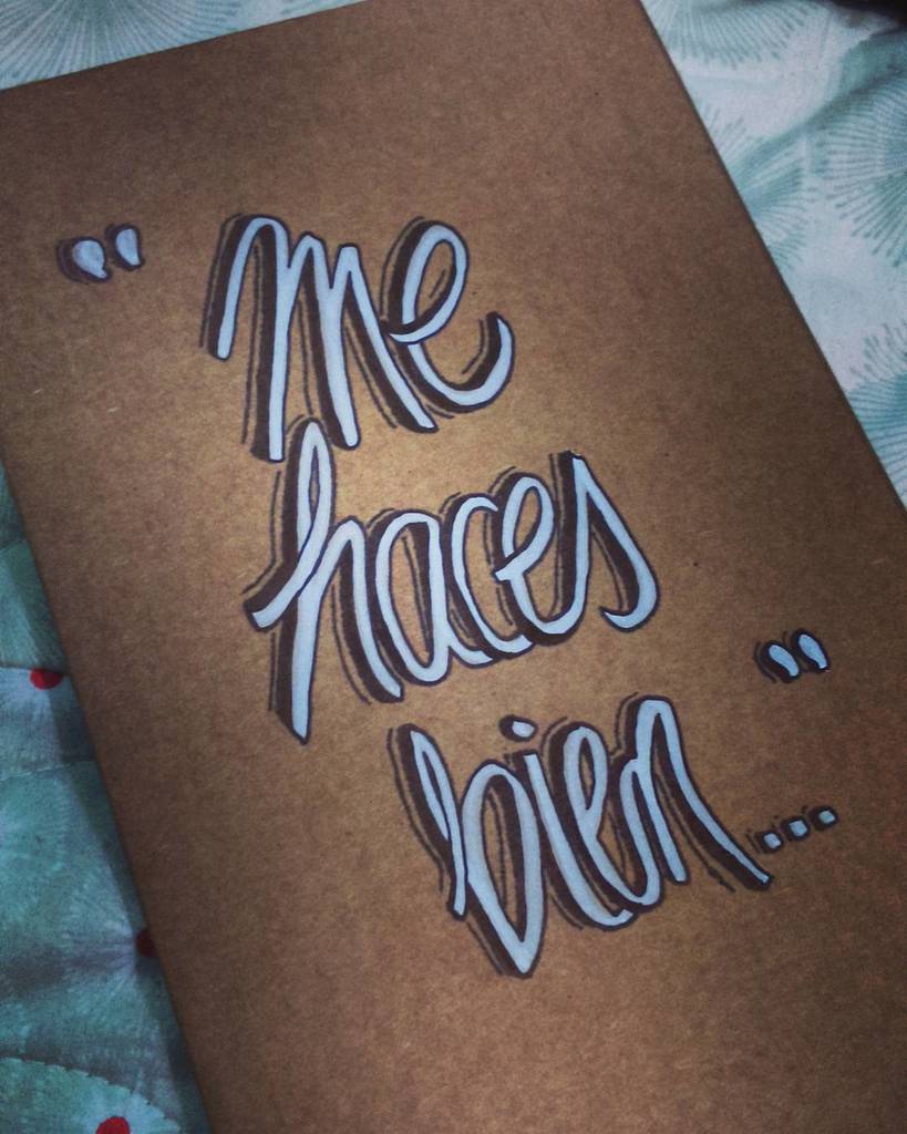 Druthersco's tweet image. By danielapg25 Afortunadamente... #lettering #handdrawnletters #handdrawnlettering #handmadefont #songlyrics #jorge…