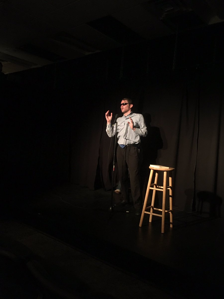 pHStandup's tweet photo. @BestofPunday is so brave. He is blind and rude! https://t.co/NOWE6tE4C0