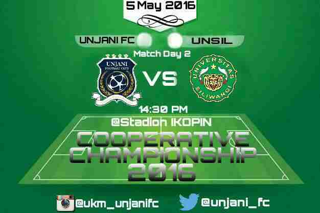 Match kedua <a href="/UNJANI_FC/">UKM Sepakbola UNJANI</a> di #cooperativecup <a href="/IKOPIN_FC/">IKOPIN FOOTBALL CLUB</a>  mohon dukungannya <a href="/BEMKMUNJANI/">BEM KM UNJANI</a> <a href="/INKOM_UNJANI/">INKOM UNJANI</a> @kampusUNJANI