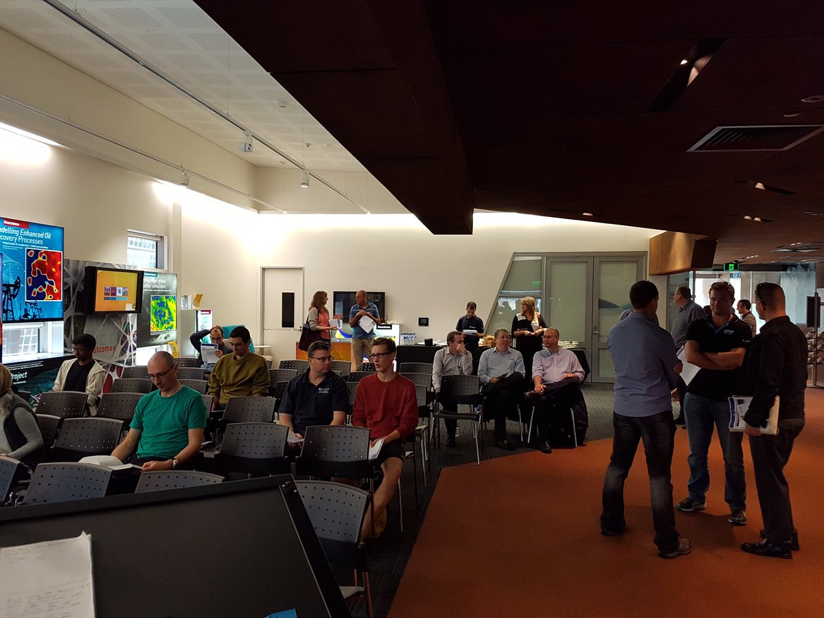 PawseyCentre's tweet photo. @CopernicusEU #earthobserving programme presentation is about to kick off @PawseyCentre more of #perthbdw16 https://t.co/ys52hddXJP