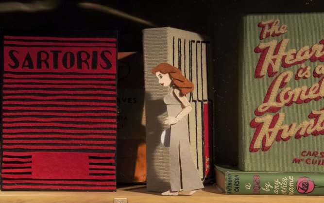 Spike Jonze Presents a Stop Motion Film for Book Lovers goo.gl/sT5UA
