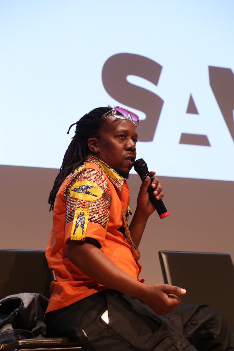 naomiishisaka's tweet photo. "(Kehinde) made me step my game up." - Tendai @Maraire #ComplexExchange @IHeartSam @naamnw https://t.co/fl6PVHEl1L