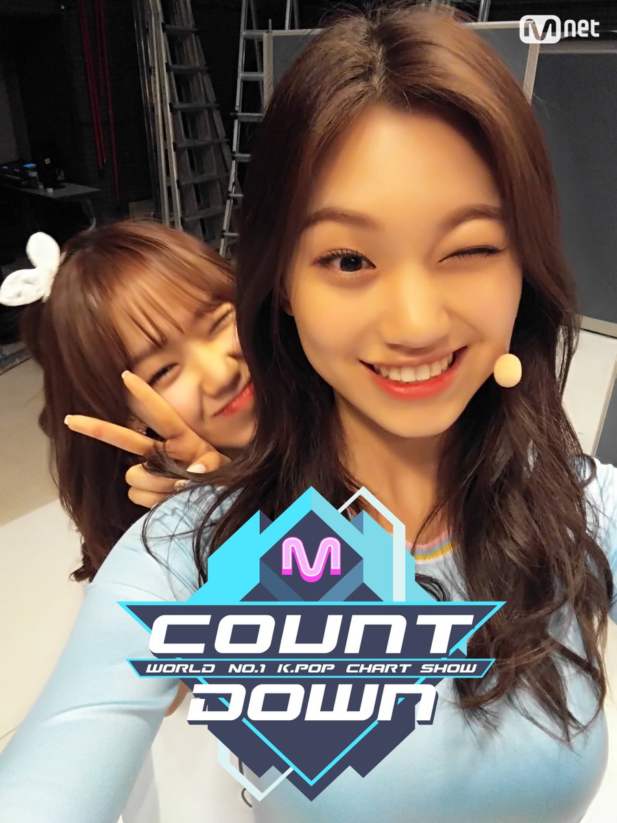 오늘자 엠카운트다운 I.O.I 셀카.jpg | 인스티즈