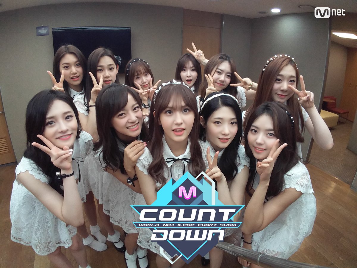 오늘자 엠카운트다운 I.O.I 셀카.jpg | 인스티즈