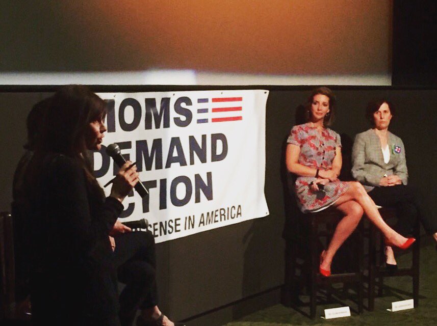 shannonrwatts's tweet image. Speaking in Denver on @UnderTheGunDoc panel with Jane Dougherty, whose sister Mary Sherlach was killed at #SandyHook