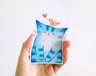 dancingrains's tweet photo. ő„ Get a happy #cat fridge #magnet to hold your message or as a #gift for cat lover friends. https://t.co/QSTh3IFmCU https://t.co/ugmvkAAMP8