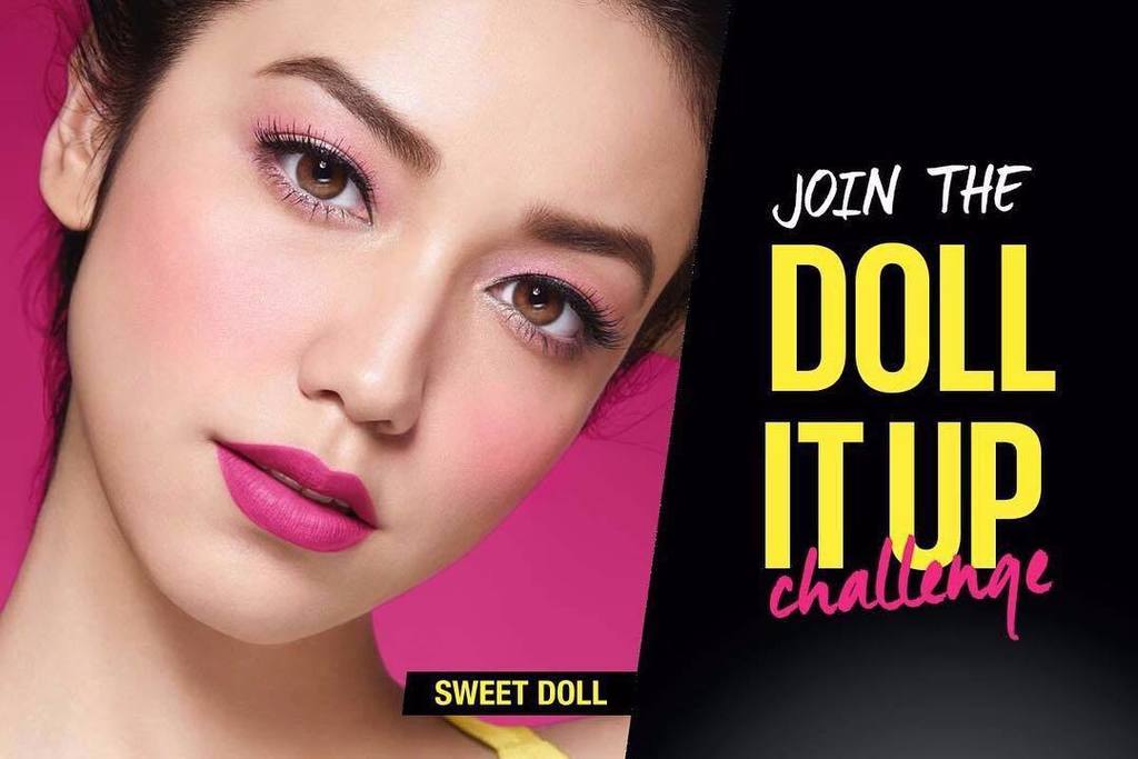 InstaArtis's tweet photo. #VeloveVexia: Hi girls! Ayo ikut Maybelline #DollItUpChallenge !! Be a sweet doll dan join team aku ya! For more i… https://t.co/VMUboqJvA7