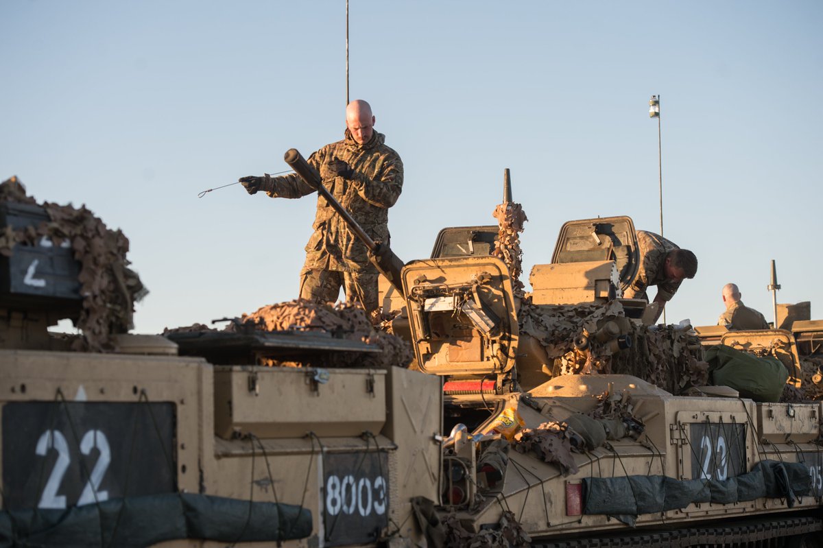 MediaOffr's tweet image. Final preparation complete #5RiflesBG all ready for Ex #Prairiestorm to begin