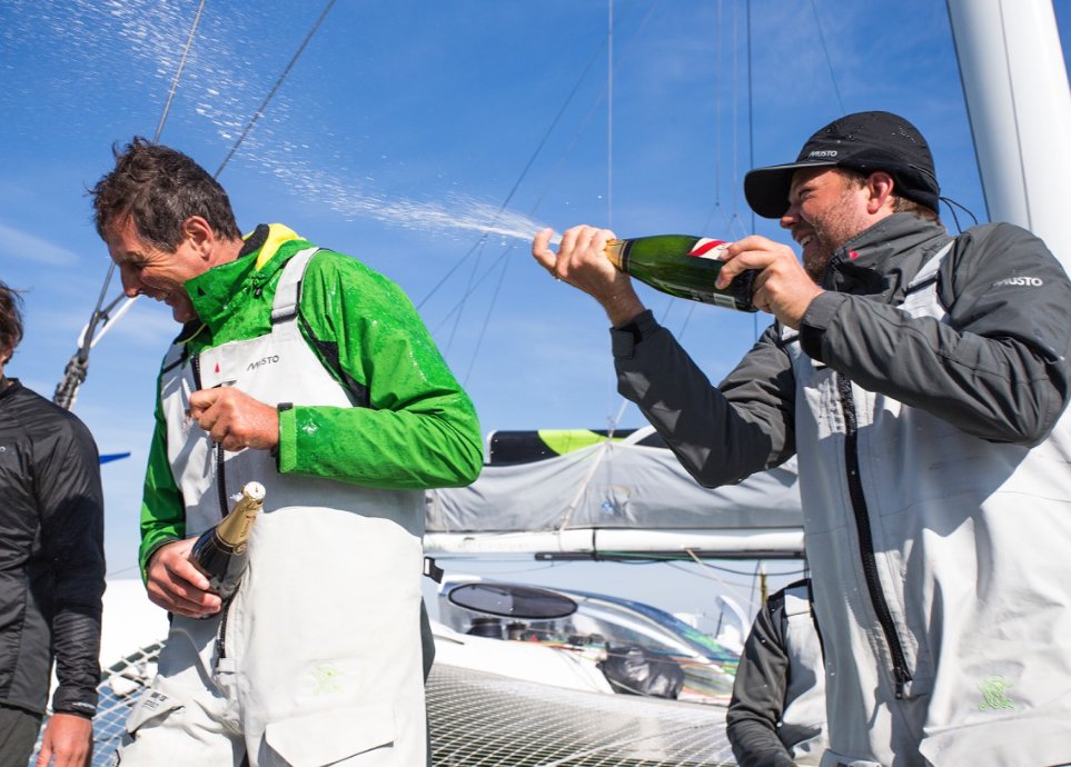 Phaedo - yet another record subject to confirmation - Bermuda Plymouth 5d 11hr  57m 17s Previous record +14d