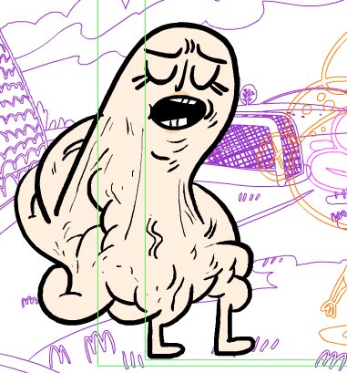 MarcyVF's tweet image. when you&apos;re really tired of drawing the same character over and over #animatorproblems