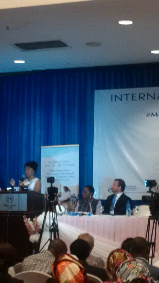 wellbeingafrica's tweet photo. Currently speaking is Dr @dunkleybent on Midwife as a Catalyst :The Midwives's Role
#IDMNigeria2016 #EveryBirthCount https://t.co/DlXJLjA1WS