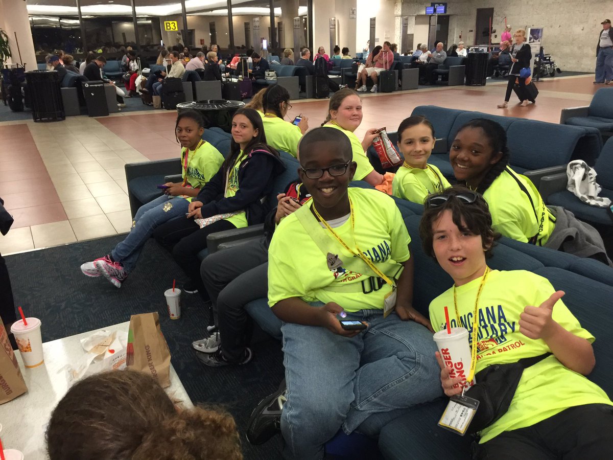 nikkchristensen's tweet photo. @PoincianaStem The Poinciana Panda Patrols are ready to conquer DC! #rolemodels #getreadyDC https://t.co/oF87G6RuNP