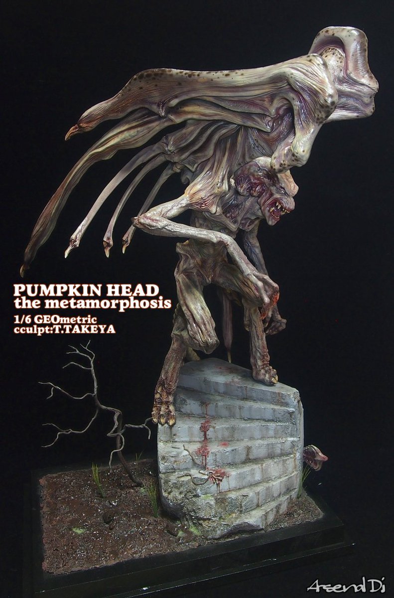 the Pumpkin Head パンプキンヘッド 非売品 荒っぽ 両面印刷ポスター☆