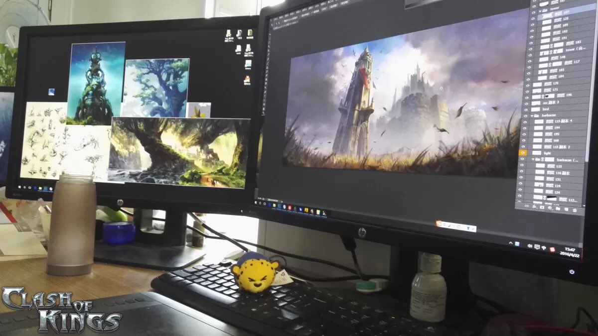 ClashofKingsCoK's tweet photo. See the tower? What could it be? 😏 awaiting your guesses. https://t.co/U28PCDAem5