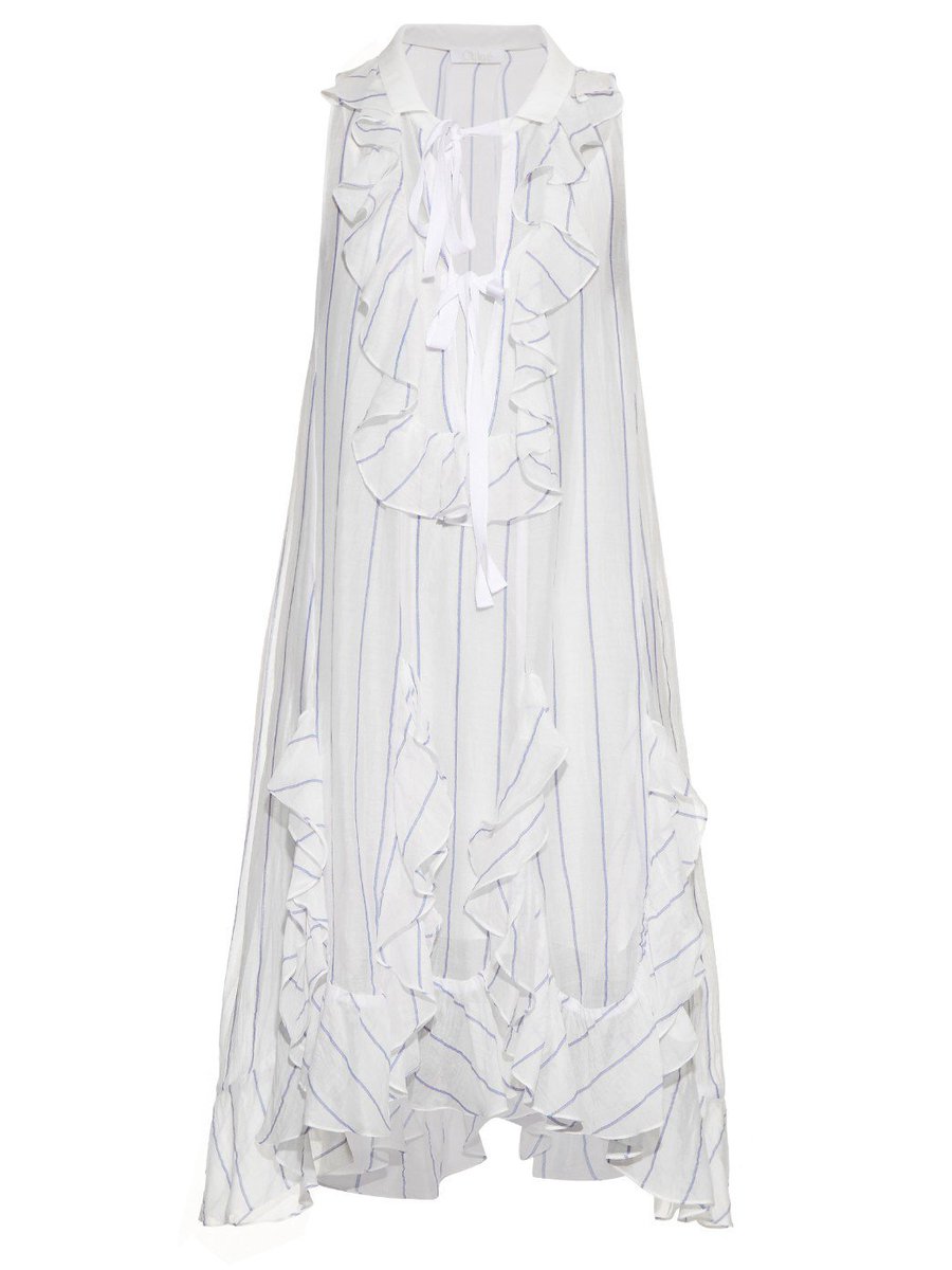 TheWStrategies's tweet photo. CHLOE Ruffled Stripe Dress https://t.co/e9lDClDVlj https://t.co/OhxYidfVK5