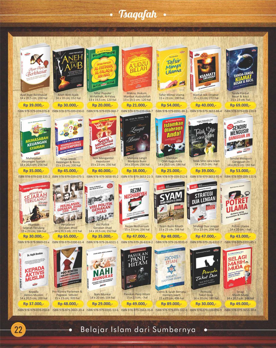dylanbookstore's tweet photo. #katalogaqwam2016 
Untuk pemesanan, SMS/ WA : 081220129235 https://t.co/M0uAEgPIuo