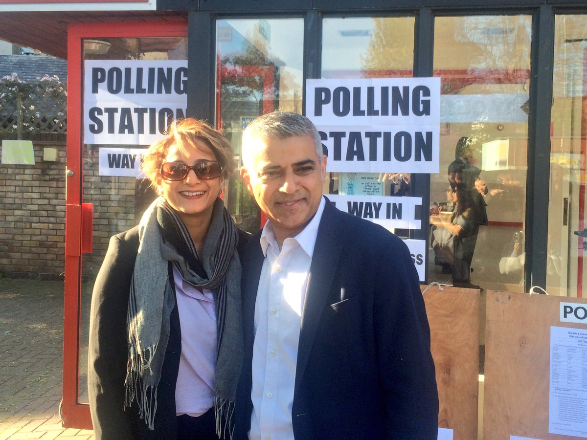 "#SadiqKhan as a sizable lead over #ZacGoldsmith in first preferences."#BBCNews
#LondonMayor2016