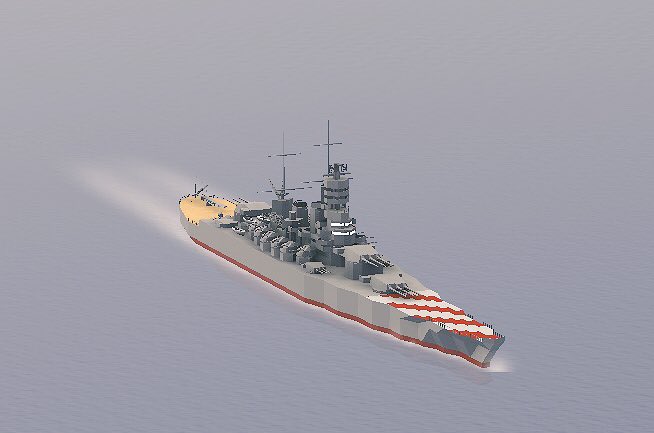 く در توییتر ヴィットリオ ヴェネト級戦艦 完成 Navalcraft