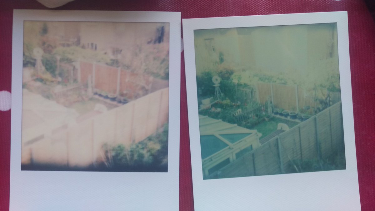 e3SpaceProgram's tweet image. Some highly scientific, last minute problem solving with the Polaroid camera (solution: "read the manual") #HermesII