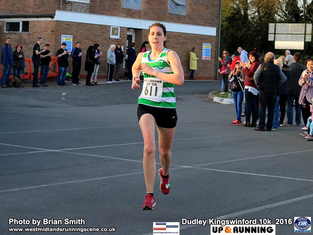 First lady was <a href="/THarriers/">Tipton Harriers</a> <a href="/AmieFithern/">Amie!</a>  in the DK10K last night...#swiftandeager