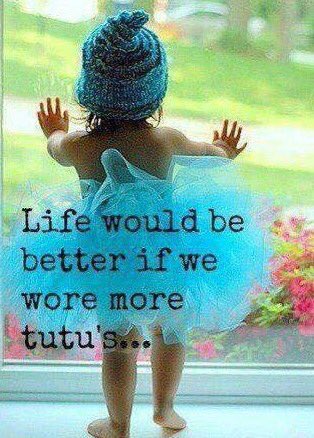 My_3rdSpace's tweet photo. We would all be in a better #space if we wore #Tutu's esp some😘😇 https://t.co/2Mmx9EWZRI