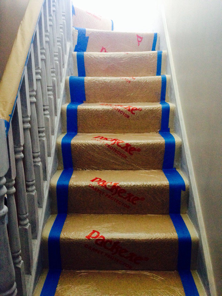ProDecPainters's tweet image. Spraying a staircase @packexe protected prodecpainter.com
