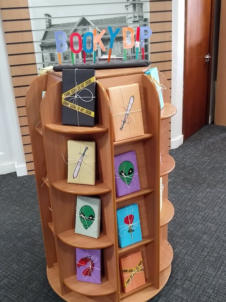 hull_libraries's tweet image. Looks like our Claire has been at it again.. Why not check out a &quot;booky dip&quot; ??