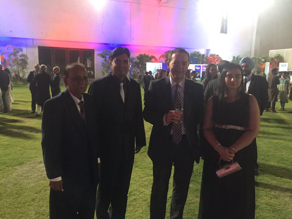 VIAVapi's tweet image. 90th birthday celebration of Queen Elizabeth II @ Ahmedabad on 20th April 2016 attended by VIA members &amp;amp; dignitaries