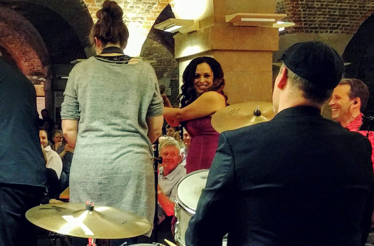melissawestern's tweet photo. Last night ... Jazz in the Crypt Trafalgar Square. Good times. https://t.co/A2wofGm4u7