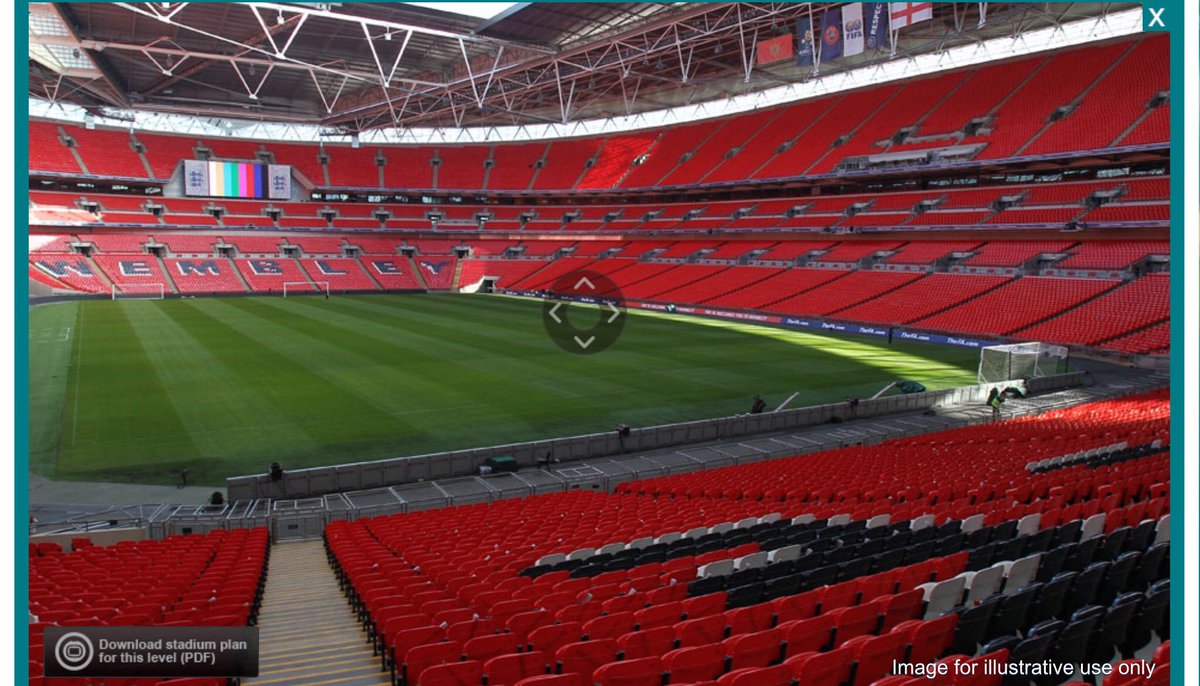 MattFranks07's tweet photo. Wembley tickets bought, Palace in an FA Cup Final ๐๐ #block136 #cpfc https://t.co/fdLgQbHWrX