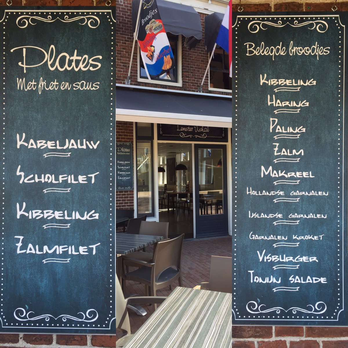 Nadine_Krist's tweet photo. We zijn geopend bij de Lemster vishal #lemmerahoy #terras #zon #welkom https://t.co/hv8LQrww5R