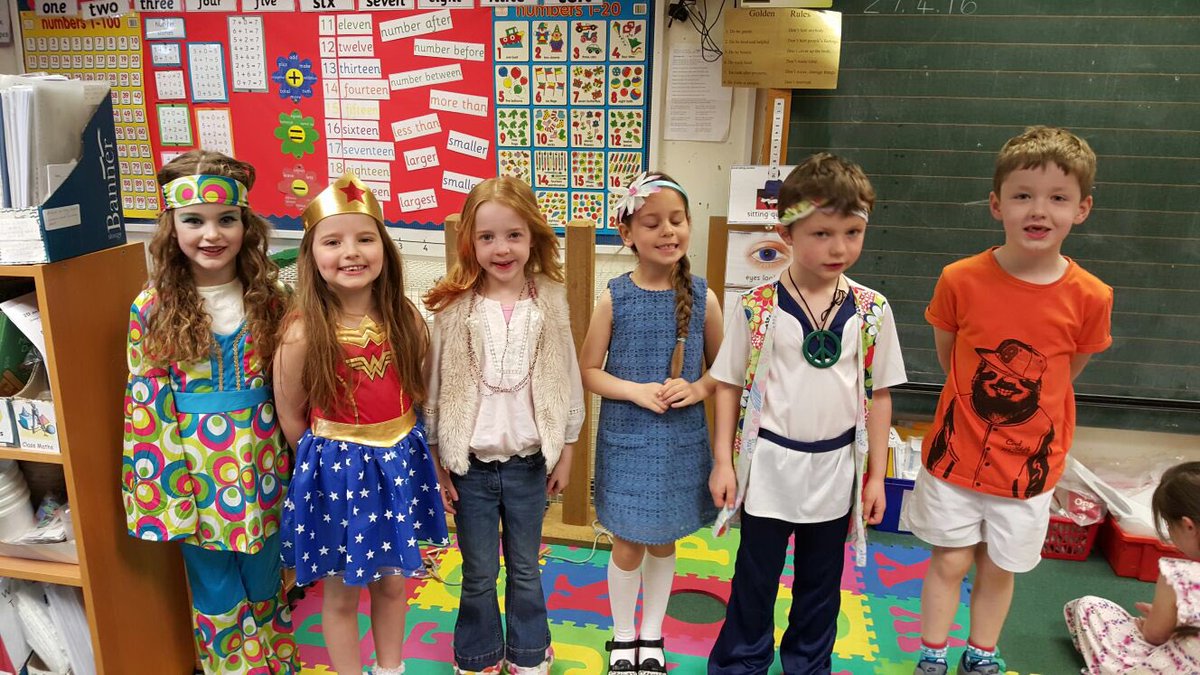 CarronshoreP1's tweet photo. P1R/K enjoyed a 70's day last Thursday to celebrate the schools 40th birthday. https://t.co/rgyiIFZg68
