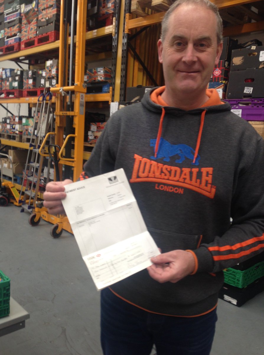 Our staff raised £225 for <a href="/TheWellWolves/">The Well</a> last winter and we really pleased to drop off the cheque to them. ^CH