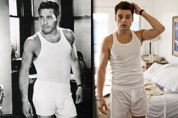 #SebastianStan for GQ magazine 2009 | Style Inspiration : Paul Newman