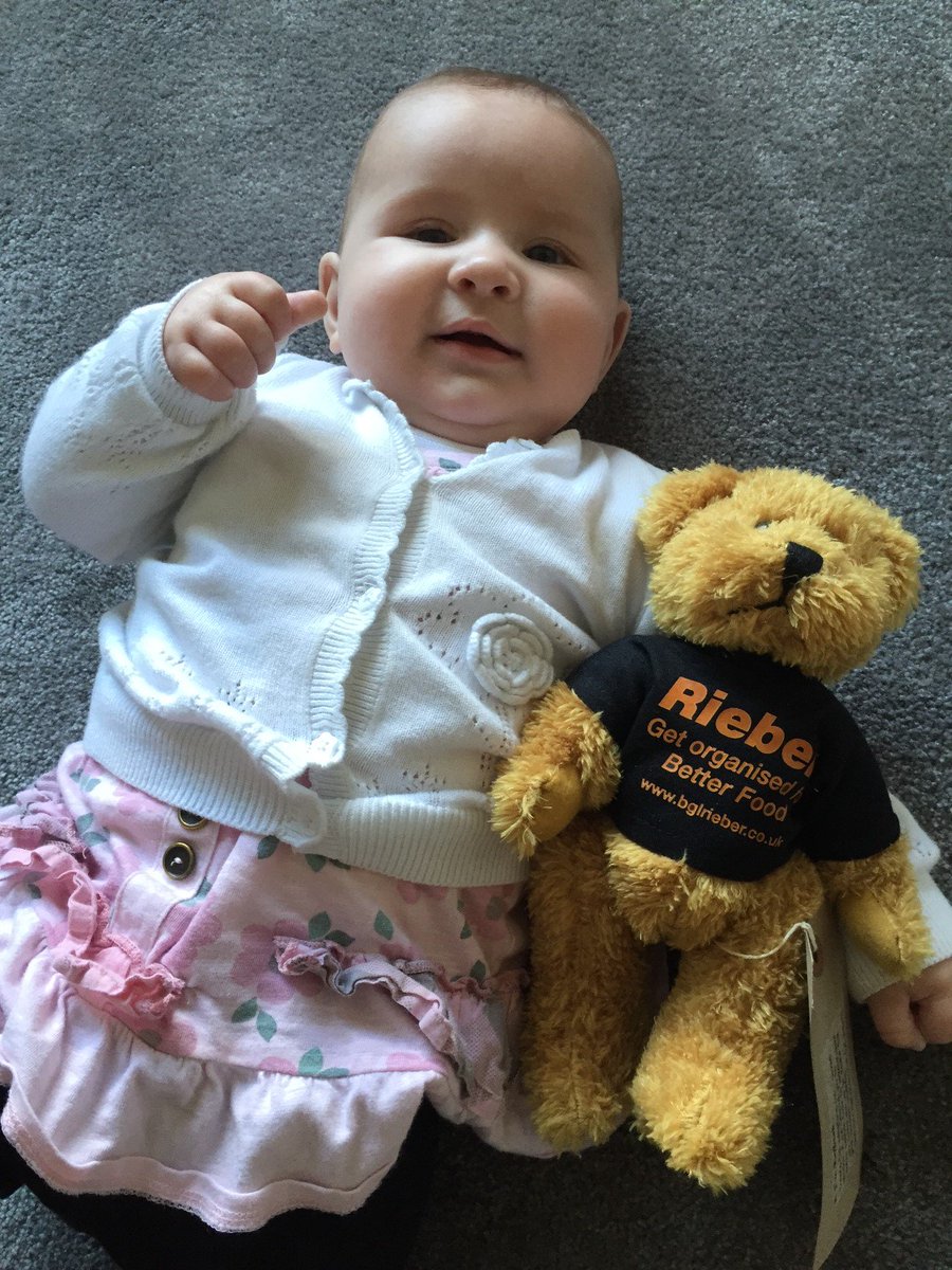 BGLRieber's tweet photo. That'll be a thumbs up from Harriet for better food #Riebear #Rieber https://t.co/uRezGCfDeX