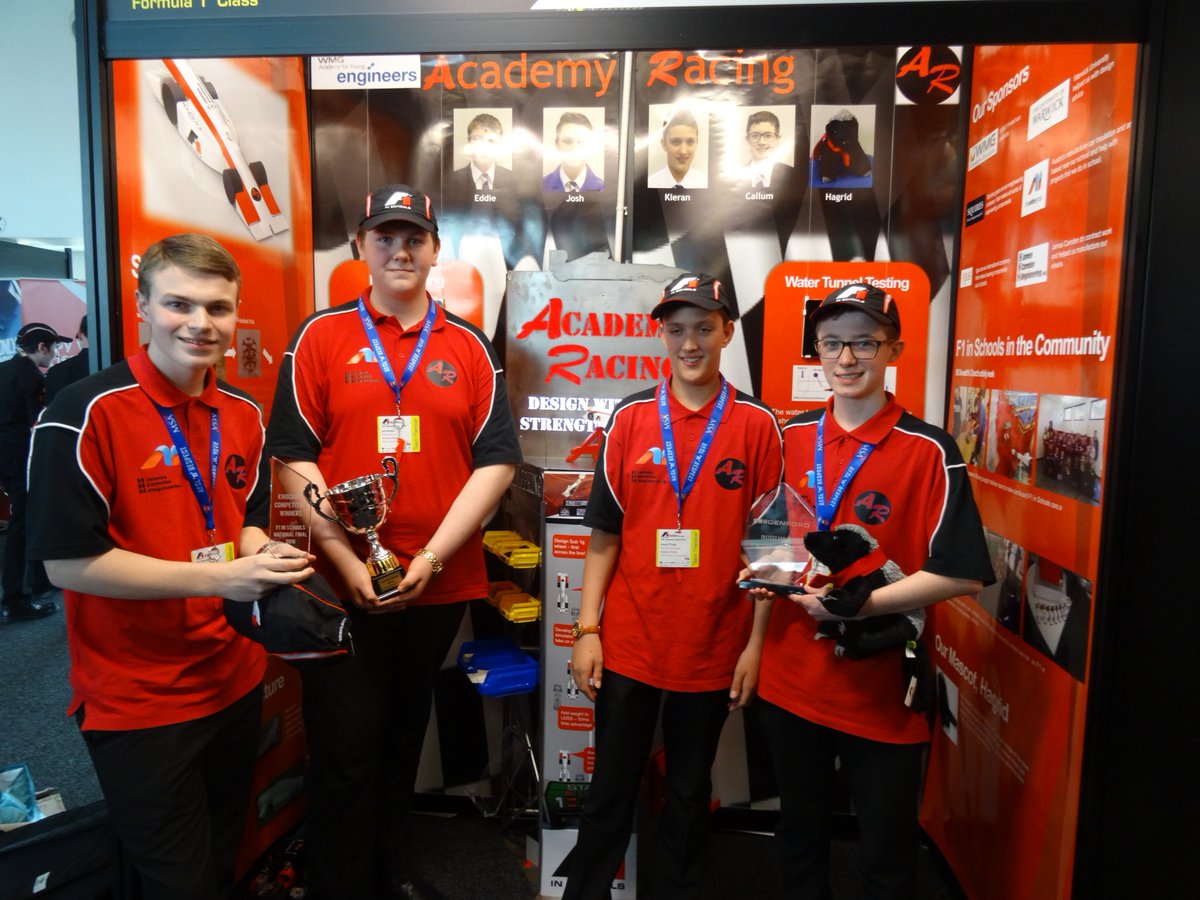 warwicknewsroom's tweet photo. Triple #wins for #students from @WMGAcademy @F1inSchoolsHQ National Finals @SilverstoneUK > https://t.co/b6p4fNNhnV https://t.co/S3tCN5O6EH