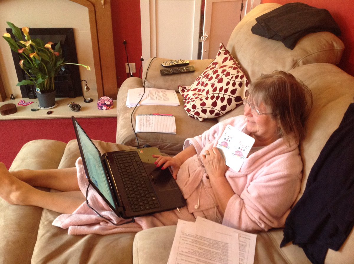 VIDofM's tweet image. Chairing a session at the VIDM #inmyPJs #VIDM16