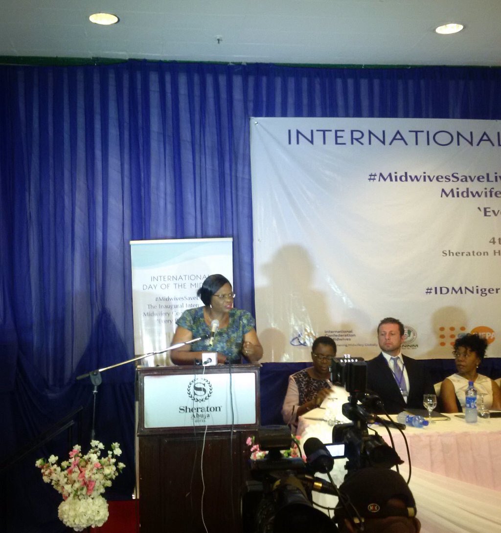 estherclimate's tweet photo. Here is @RatiNdhlovu  on "Strengthening Midwifery in the SDG Era: From evidence to Implementation" #IDMNigeria2016 https://t.co/EJGhh95nSH