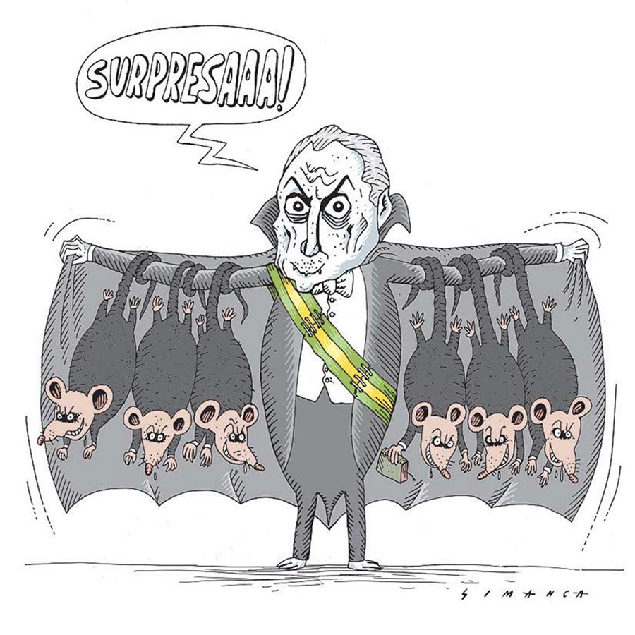 Curte charges de A TARDE? Compartilhe atarde.com.br/charges    | Siga o Instagram: <a href="/jornalatarde/">JORNAL A TARDE</a> #Temer