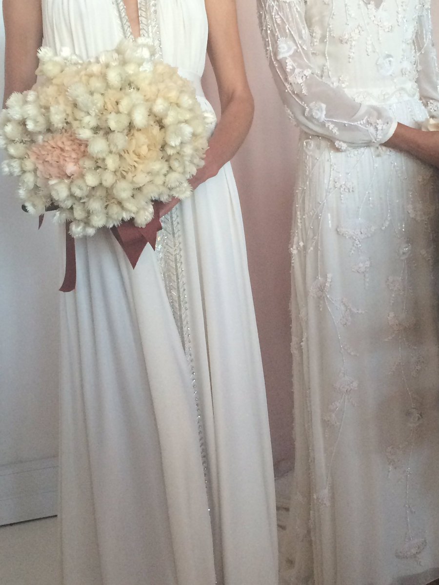 Intricate beading &amp; sumptuous luxurious fabrics <a href="/Boandluca/">Bo & Luca</a> <a href="/Jackie_Burger_/">Salon 58</a> <a href="/Jenna_McArthur/">Jenna McArthur PR</a> #bridalgowns