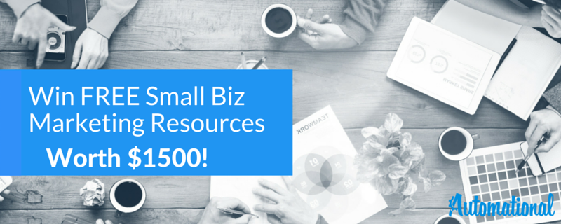 automational's tweet image. #SmallBiz #DreamSmallBiz: Want to win $1500 worth of #marketing tools &amp;amp; resources? Enter now bit.ly/24ujMaE