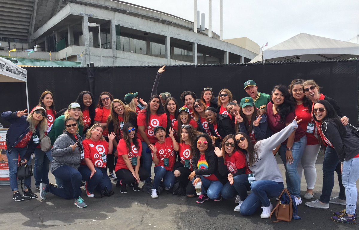 The team that volunteers together, stays together! Supporting Alameda County Food Bank #TargetVolunteers